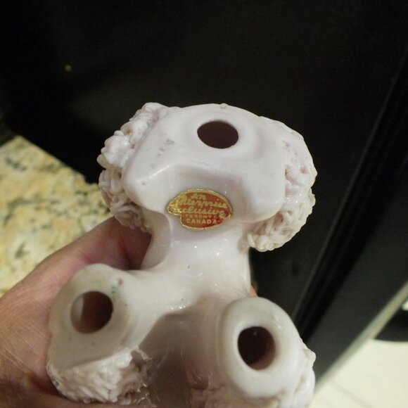 Vintage Spaghetti Poodle And Her Puppy By Enterprise Exclusive - Picture 8 of 8